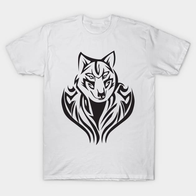 Fox Tattoo Art T-Shirt by Morphart